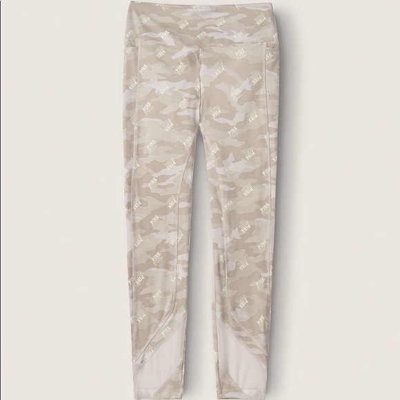 💗VS PINK ULTIMATE V POLAR CAMO LOGO LEGGINGS - Picture 7 of 8